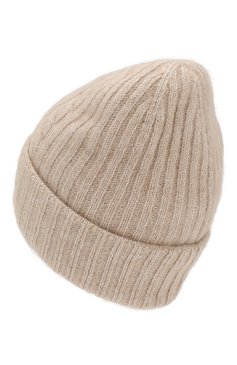 Женская шапка valencia CANOE светло-бежевого цвета, арт. 4918352 | Фото 2 (Материал: Текстиль, Вискоза; Статус проверки: Проверена категория)