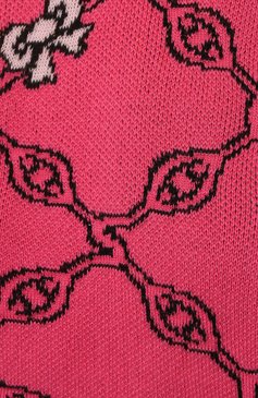 Женский хлопковый пуловер GCDS фуксия цвета, арт. HK23W380818 | Фото 5 (Рукава: Длинные; Стили: Гламурный; Длина (для топов): Стандартные; Материал сплава: Проставлено; Материал внешний: Хлопок; Женское Кросс-КТ: Пуловер-одежда; Драгоценные камни: Проставлено)