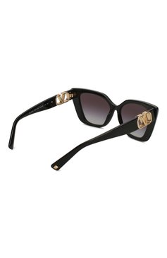 Женские солнцезащитные очки VALENTINO черного цвета, арт. 4073-50018G | Фото 4 (Региональные ограничения белый список (Axapta Mercury): RU; Тип очков: С/з)