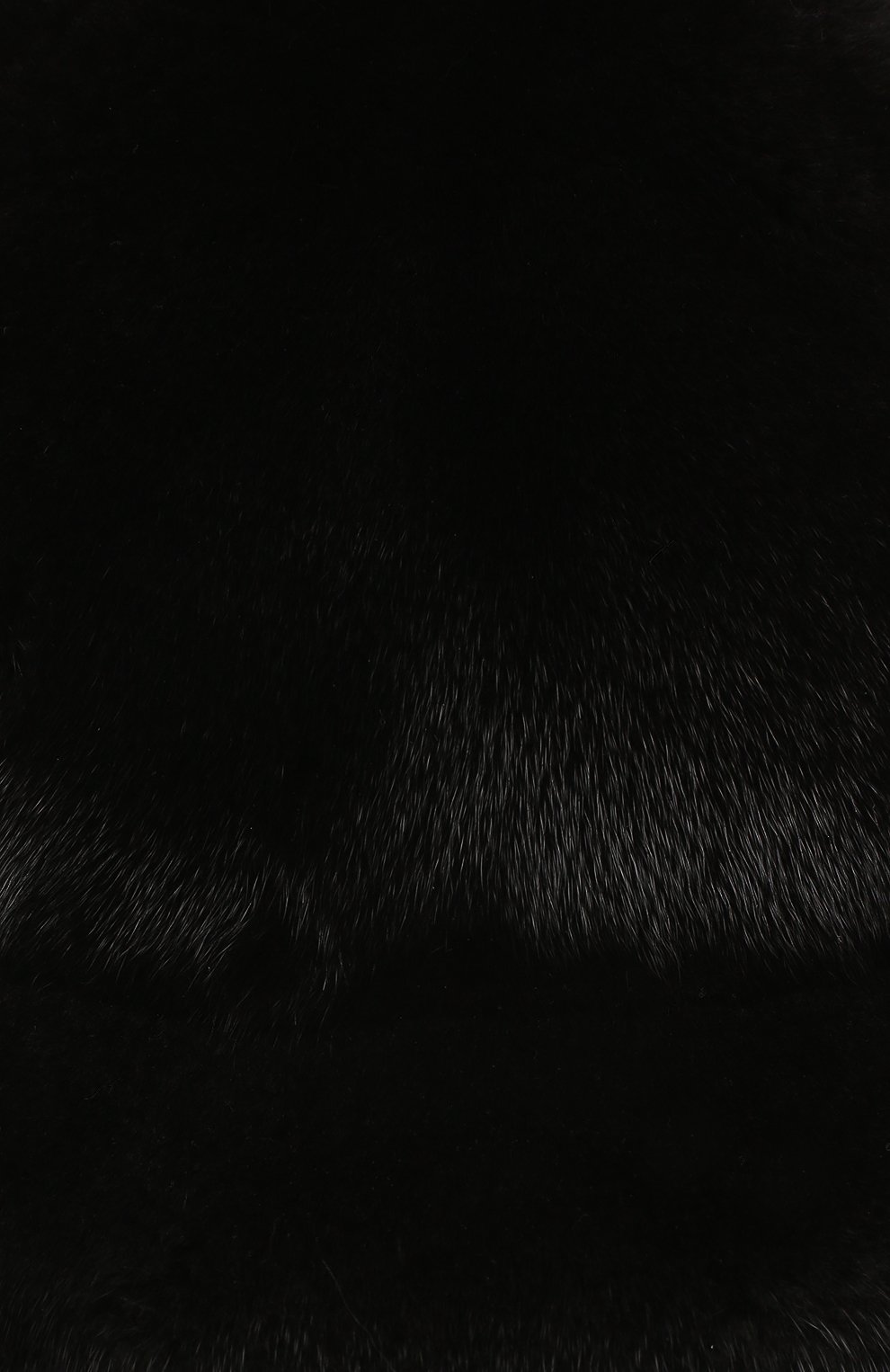 Женская шапка-ушанка лучано из меха норки FURLAND черного цвета, арт. 0181000110154300000 | Фото 3 (Материал: Натуральный мех)