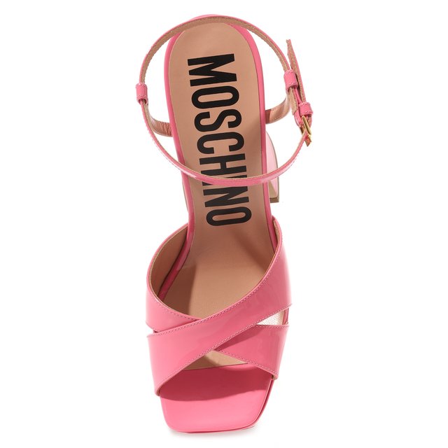 Кожаные босоножки Moschino  MA1640CC1G/MB0 Фото 6