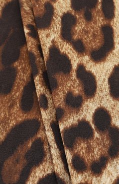 Женские колготки DOLCE & GABBANA леопардового цвета, арт. 04A75T/0NN60 | Фото 2 (Материал внешний: Синтетический материал; Материал сплава: Проставлено; Нос: Не проставлено)