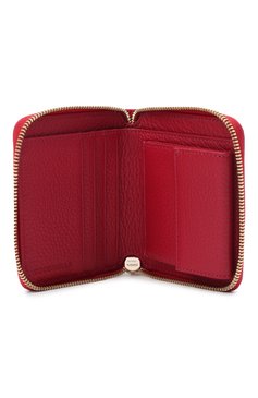 Женские кожаный кошелек COCCINELLE бордового цвета, арт. E2 GW5 11 A2 01 | Фото 3 (Материал: Натуральная кожа)