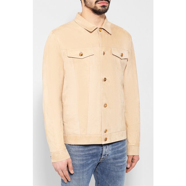 фото Кожаная куртка kiton