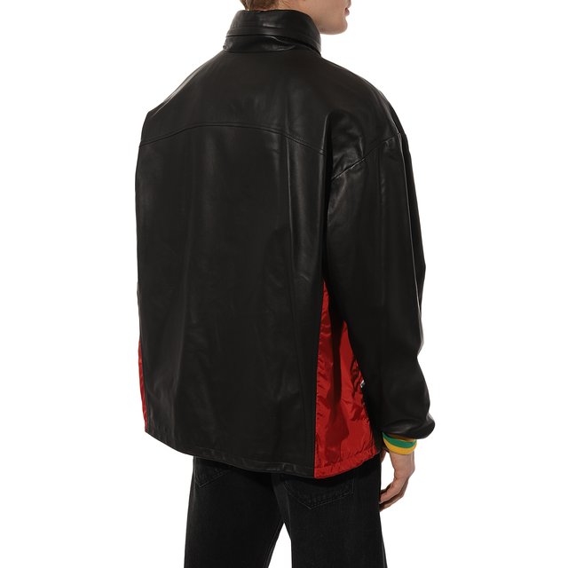 фото Кожаная куртка gucci