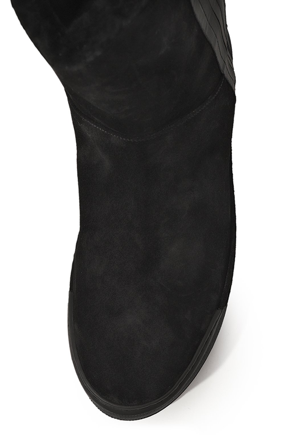 Мужские замшевые сапоги VIC MATIE черного цвета, арт. 1V7614UDV02CSYB001 | Фото 6 (Материал утеплителя: Натуральный мех; Материал сплава: Проставлено; Подошва: Массивная; Драгоценные камни: Проставлено; Мужское Кросс-КТ: Сапоги-обувь; Материал внешний: Замша)