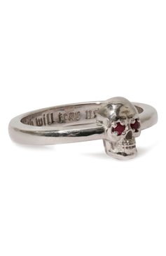 Женское кольцо LEVASHOVAELAGINA серебряного цвета, арт. hailey/r | Фото 1 (Материал: Стекло, Металл)