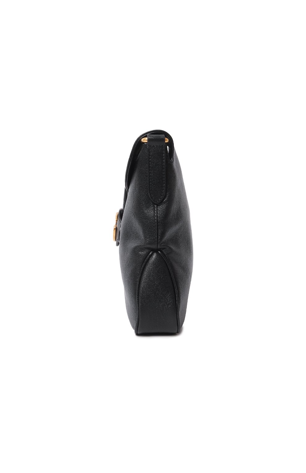 Женская сумка dahlia gg medium GUCCI черного цвета, арт. 648933 1U10T | Фото 4 (Сумки-технические: Сумки через плечо; Размер: medium; Материал: Натуральная кожа; Ремень/цепочка: На ремешке)