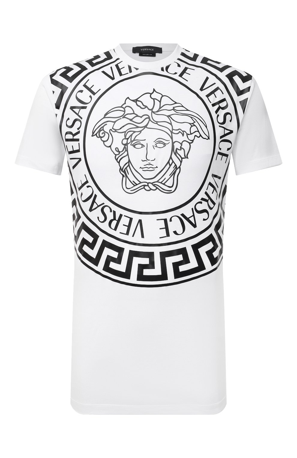 Хлопковая футболка Versace 1000849/1A00614