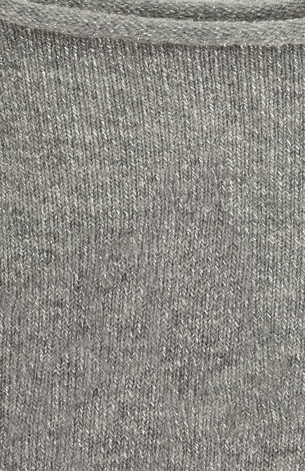 Детские носки FALKE серого цвета, арт. 12174. | Фото 2 (Материал: Текстиль, Хлопок; Региональные ограничения белый список (Axapta Mercury): RU; Кросс-КТ: Носки)