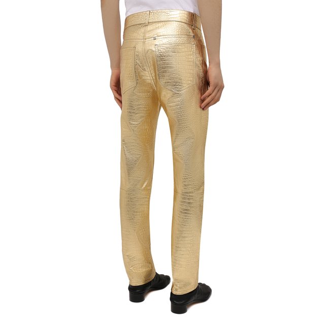 фото Кожаные брюки givenchy