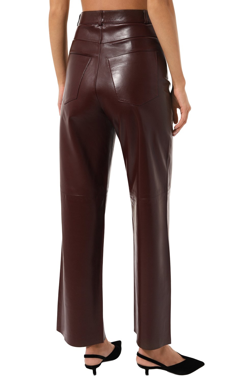 Кожаные брюки Chaud Studio JANETROUSERS23 Фото 4