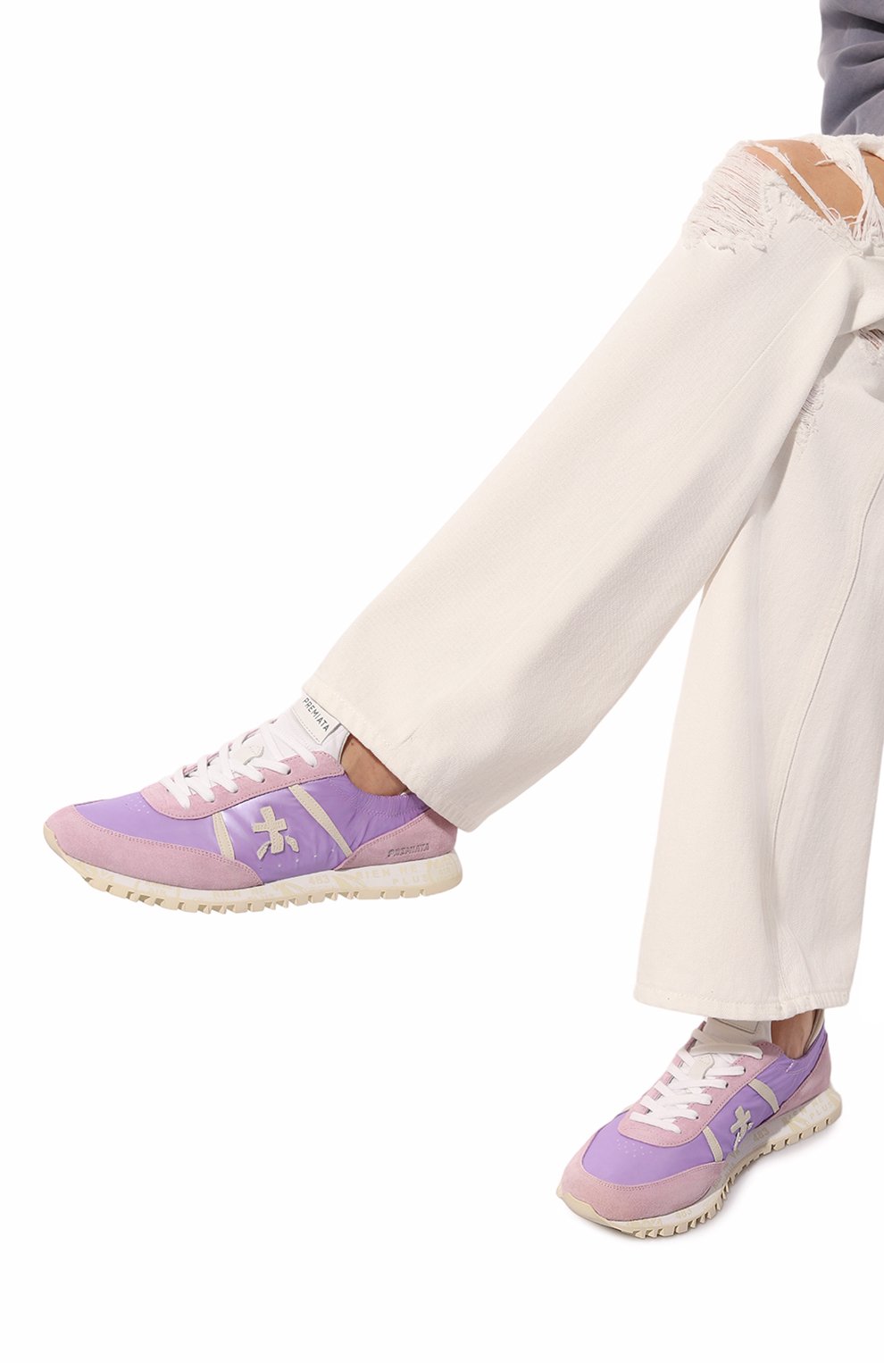 Комбинированные кроссовки Sean-D Premiata SEAND/VAR6250, цвет сиреневый, размер 39 SEAND/VAR6250 - фото 3