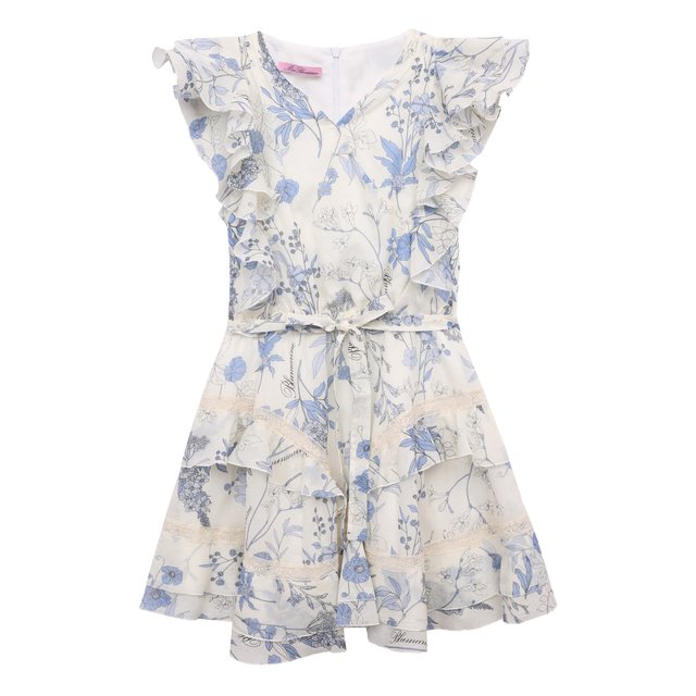 Хлопковое платье Blumarine IA3060T2523