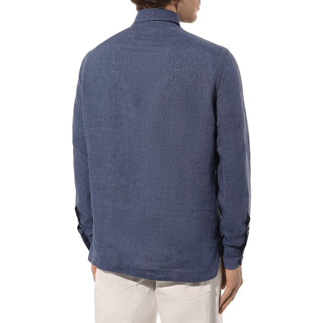 фото Льняная рубашка corneliani