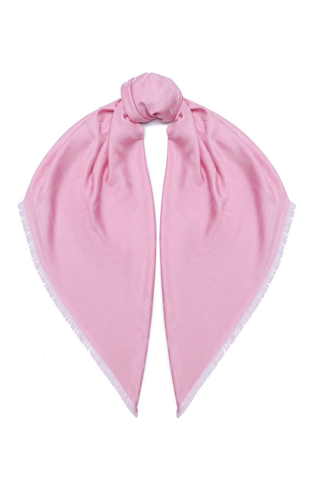 Женская шаль BOSS сиреневого цвета, арт. 50430771 | Фото 1 (Материал: Текстиль, Шерсть)