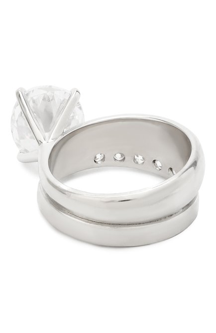 Женское кольцо LEVASHOVAELAGINA серебряного цвета, арт. dina/r | Фото 2 (Материал: Металл)
