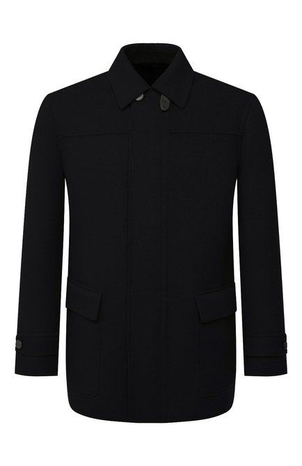 Мужская кашемировая куртка BRIONI черного цвета по цене 554000 руб., арт. SHN50L/01349 | Фото 1