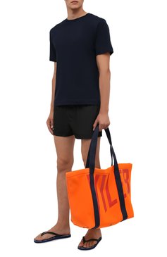 Мужская пляжная сумка VILEBREQUIN оранжевого цвета, арт. BSBC1137/195 | Фото 2 (Материал: Текстиль; Размер: large)