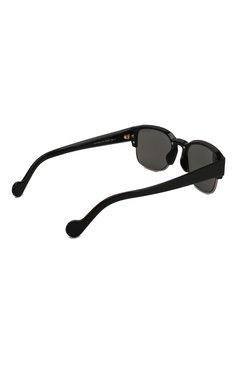 Мужские солнцезащитные очки MONCLER черного цвета, арт. ML 0125 01A 53 С/З ОЧКИ | Фото 4 (Кросс-КТ: С/з-мужское; Тип очков: С/з; Оптика Гендер: оптика-мужское)