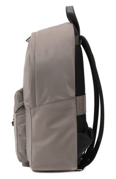 Женский рюкзак cosmo medium FURLA серого цвета, арт. MB00069/S50000 | Фото 4 (Размер: medium; Материал сплава: Проставлено; Материал: Текстиль; Драгоценные камни: Проставлено; Стили: Кэжуэл)