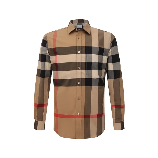 фото Хлопковая рубашка burberry
