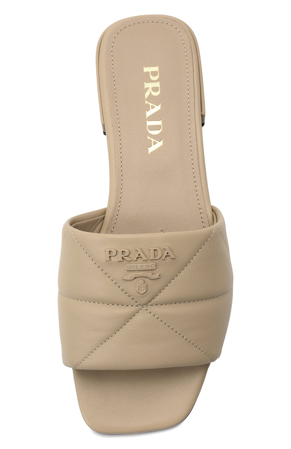 фото Кожаные шлепанцы prada