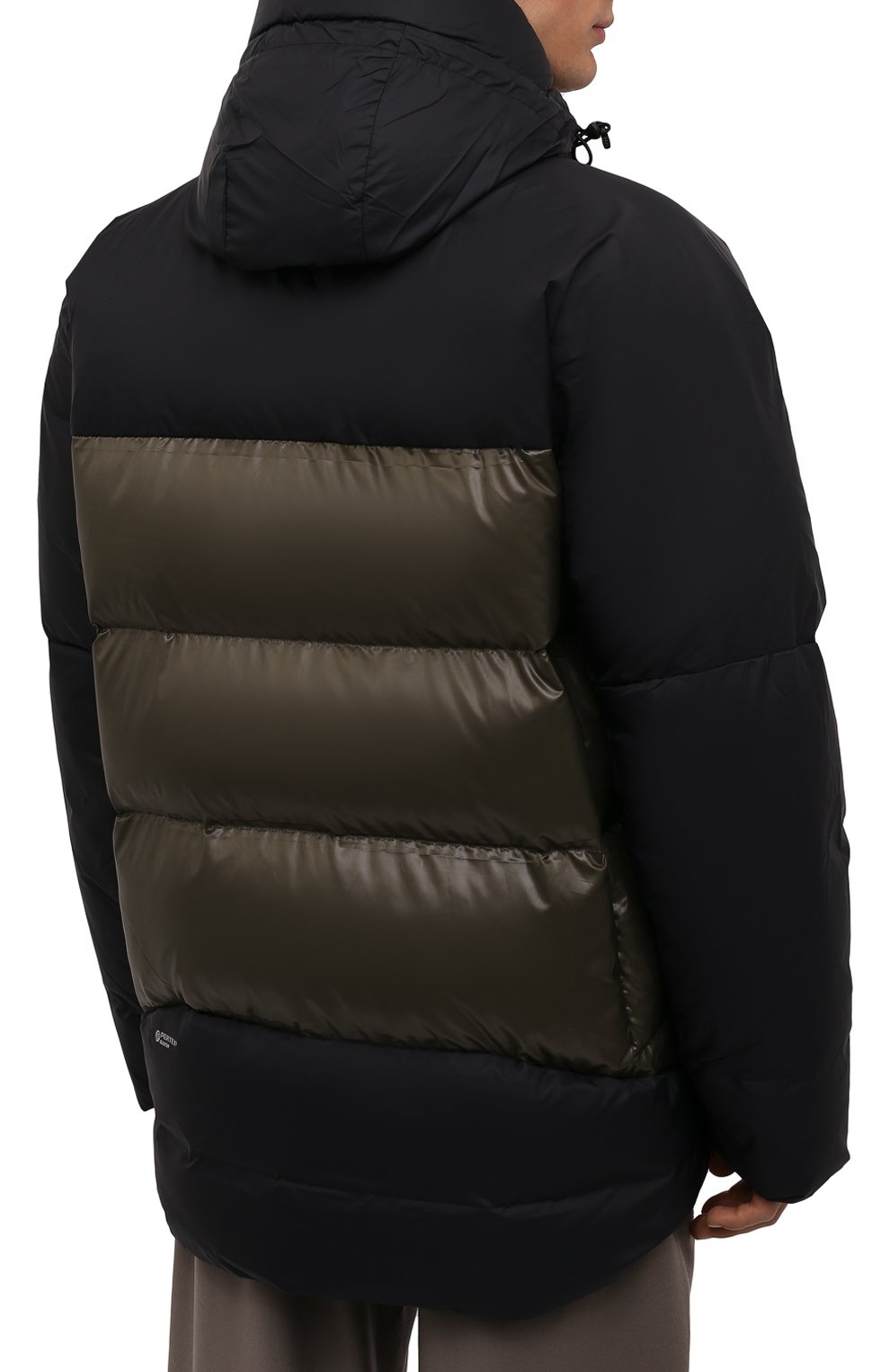 Мужская пуховая куртка rlx RALPH LAUREN хаки цвета, арт. 784846746 | Фото 4 (Кросс-КТ: Куртка; Мужское Кросс-КТ: пуховик-короткий; Рукава: Длинные; Длина (верхняя одежда): До середины бедра; Материал внешний: Синтетический материал; Региональные ограничения белый список (Axapta Mercury): RU; Материал сплава: Проставлено; Нос: Не проставлено; Стили: Милитари, Кэжуэл; Материал подклада: Синтетический материал; Драгоценные камни: Проставлено; Материал утеплителя: Пух и перо)