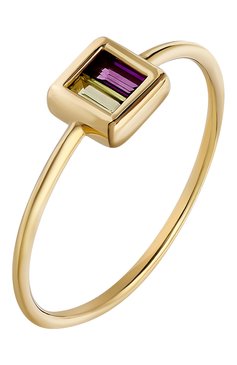 Женское кольцо two с аметистом и хризолитом MOONKA разноцветного цвета, арт. tw-r-аh | Фото 3 (Региональные ограничения белый список (Axapta Mercury): Не проставлено; Материал: Золото; Нос: Не проставлено)