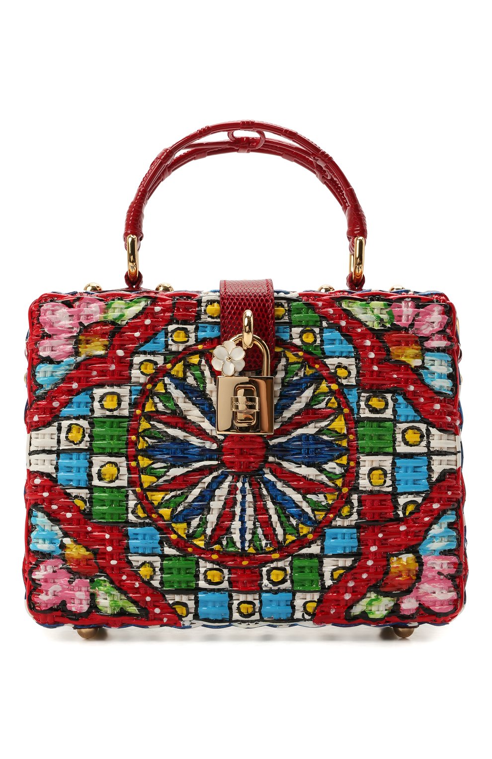 Женская разноцветная сумка dolce box DOLCE & GABBANA купить в интернет ...