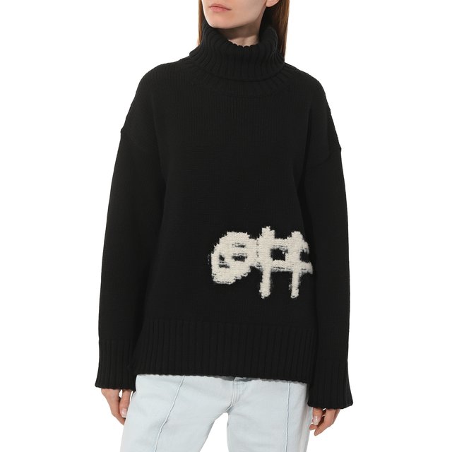 фото Шерстяной свитер off-white