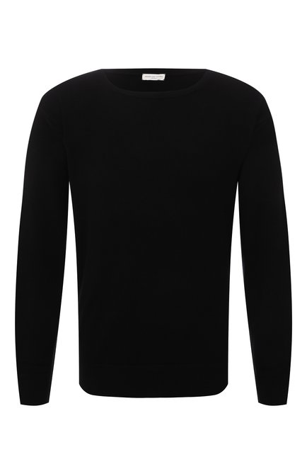 Мужской кашемировый свитер DRIES VAN NOTEN черного цвета по цене 81800 руб., арт. 212-021206-3701 | Фото 1