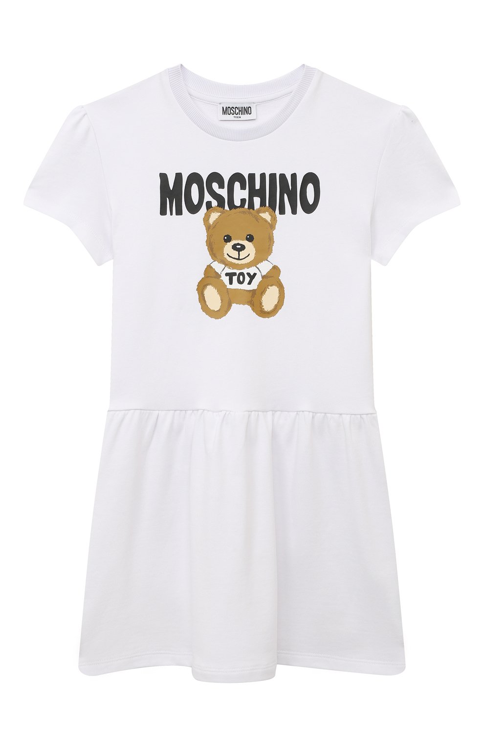 Хлопковое платье Moschino