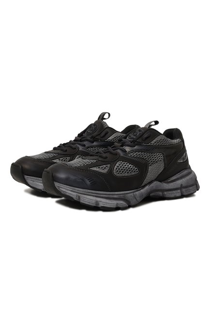 Мужские комб инированные кроссовки marathon r-trail AXEL ARIGATO черного цвета по цене 42600 руб., арт. 33114 | Фото 1