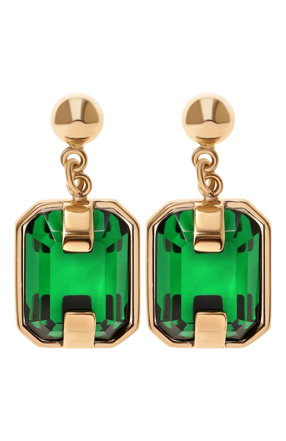 Женские зеленые серьги CRYSTALLINE JEWELLERY купить в интернет-магазине ...