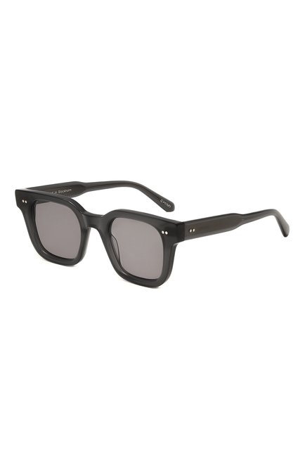 Женские солнцезащитные очки CHIMI темно-серого цвета, арт. 04 DARK GREY | Фото 1 (Тип очков: С/з; Оптика Гендер: оптика-женское; Очки форма: Квадратные)