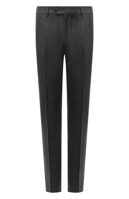 Мужские шерстяные брюки BRUNELLO CUCINELLI серого цвета по цене 119000 руб., арт. ML476B1770 | Фот о 1