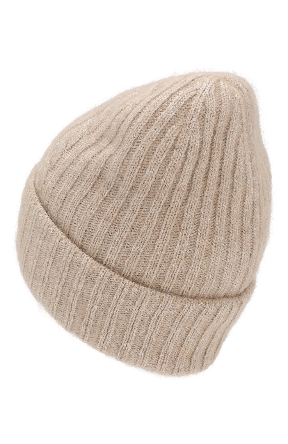 Женская шапка valencia CANOE светло-бежевого цве�та, арт. 4918352 | Фото 2 (Материал: Текстиль, Вискоза; Статус проверки: Проверена категория)