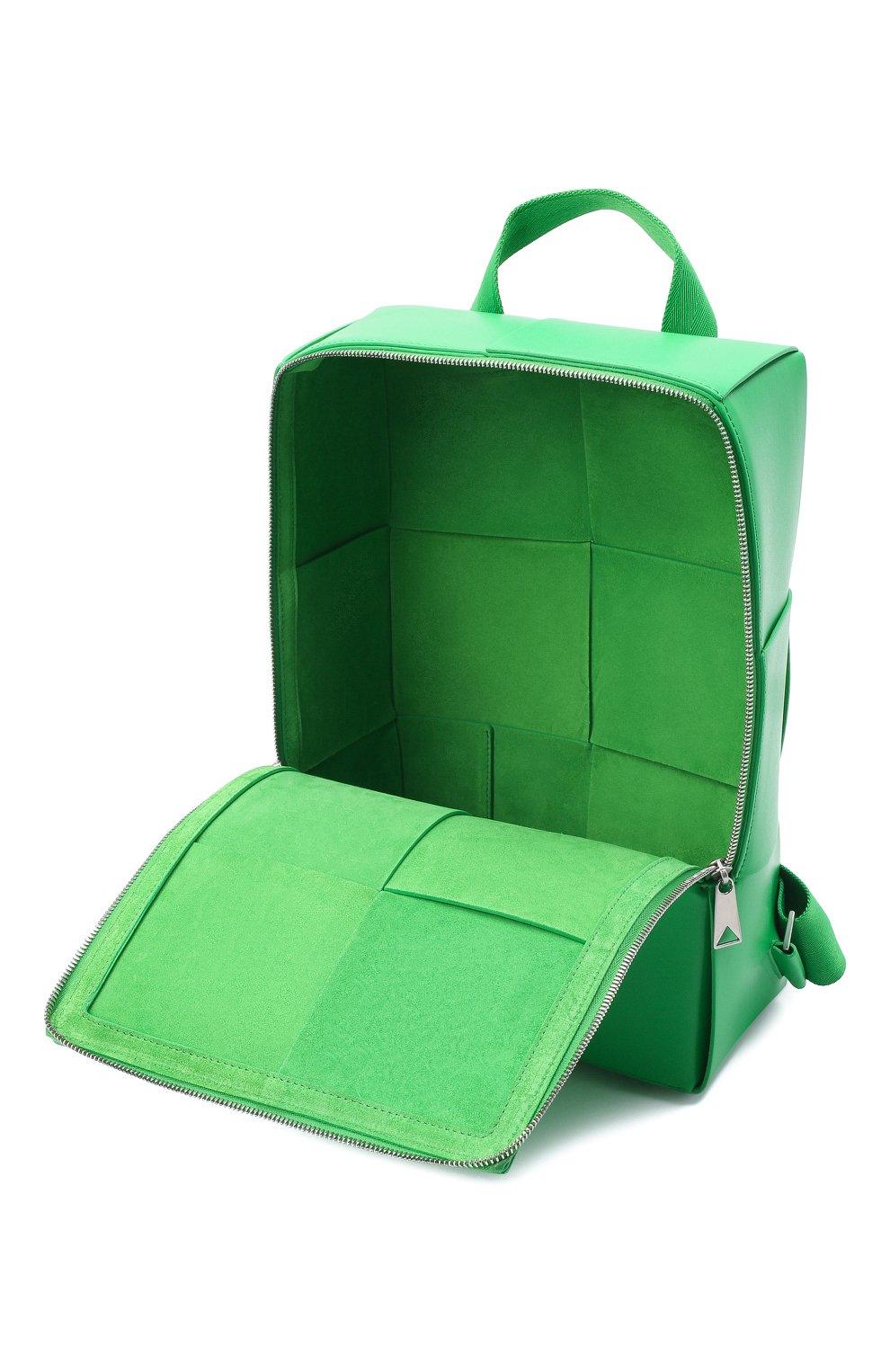 Мужской кожаный рюкзак arco BOTTEGA VENETA зеленого цвета, арт. 680092/VB1K1 | Фото 5 (Материал: Натуральная кожа; Ремень/цепочка: На ремешке; Стили: Кэжуэл; Размер: large)