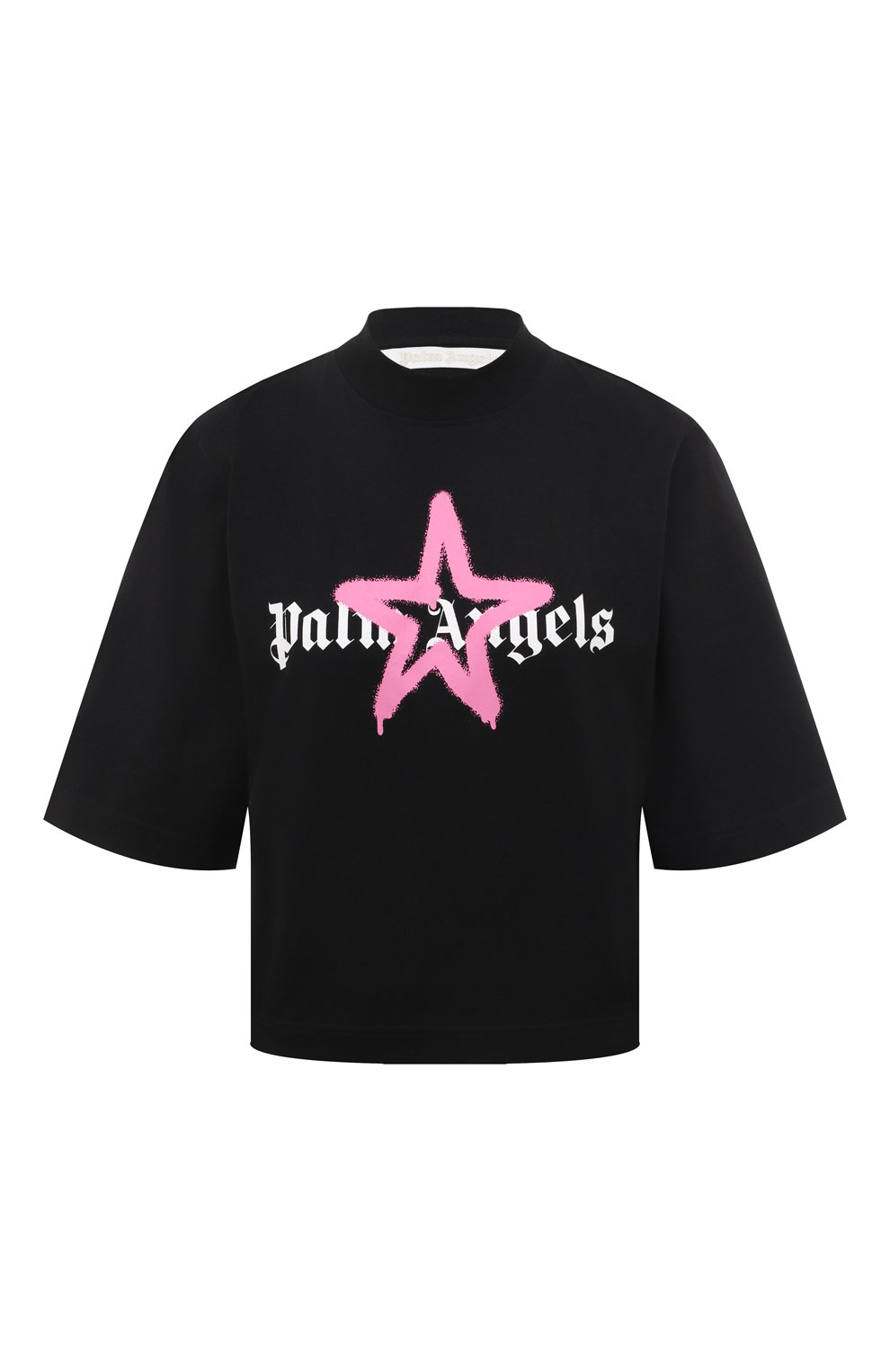 Хлопковая футболка Palm Angels PWAA020C99JER0151030