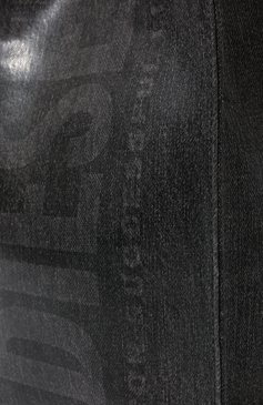 Женский сумка-шопер dsl medium DIESEL темно-серого цвета, арт. X08923/P4637 | Фото 3 (Сумки-технические: Сумки-шопперы; Размер: medium; Ремень/цепочка: На ремешке; Материал: Экокожа)