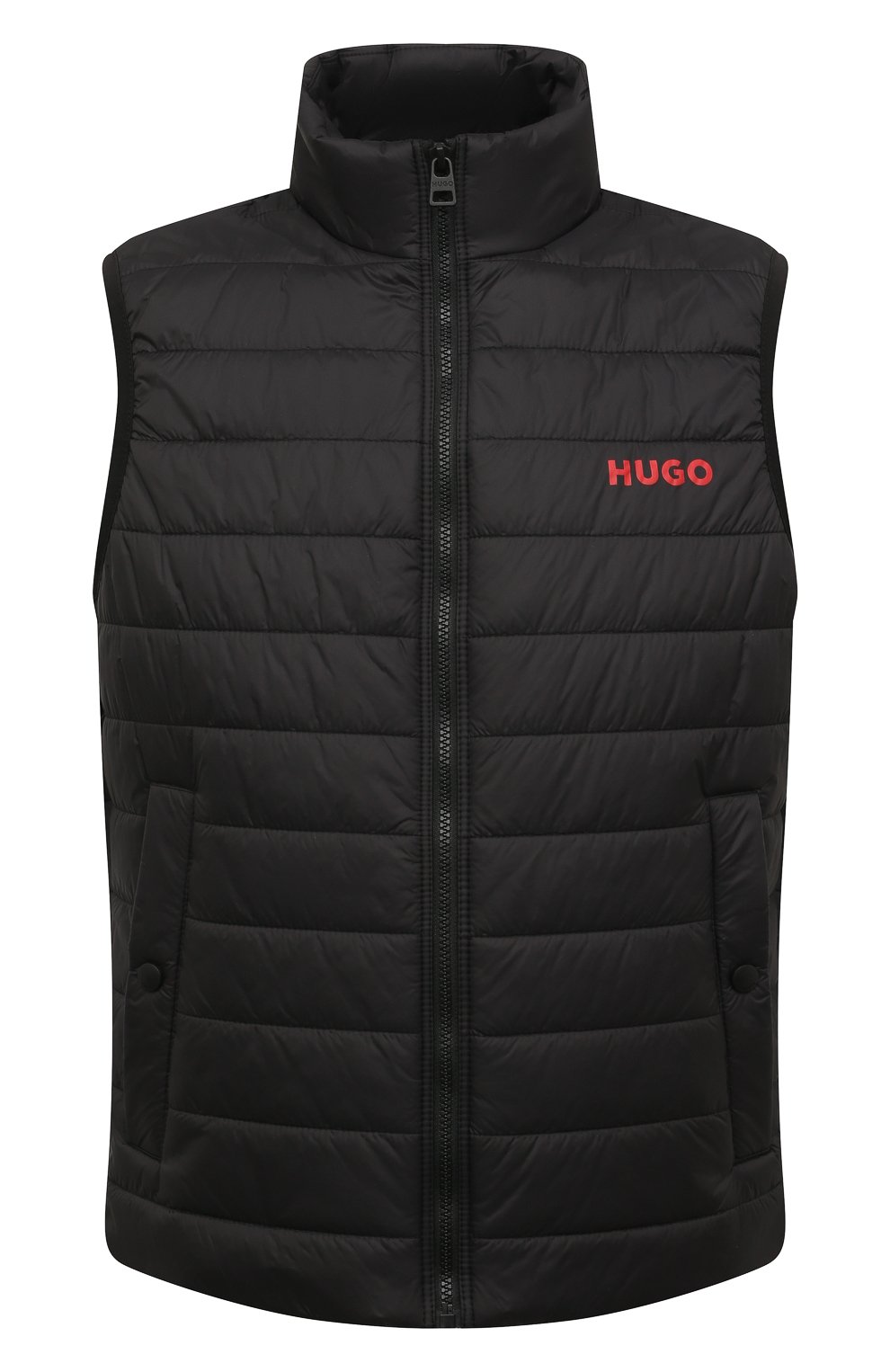 Утепленный жилет HUGO 50468742, цвет чёрный, размер 48 - фото 1