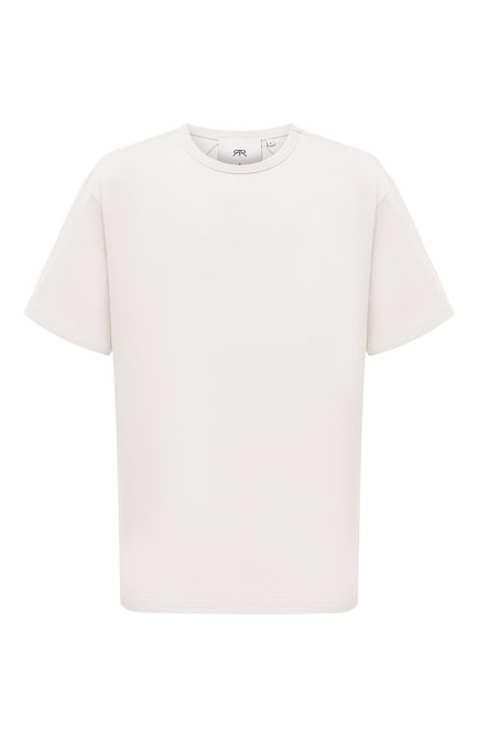 Мужская хлопковая футболка RTA белого цвета по цене 39950 руб., арт. MF23K83-T1426 | Фото 1