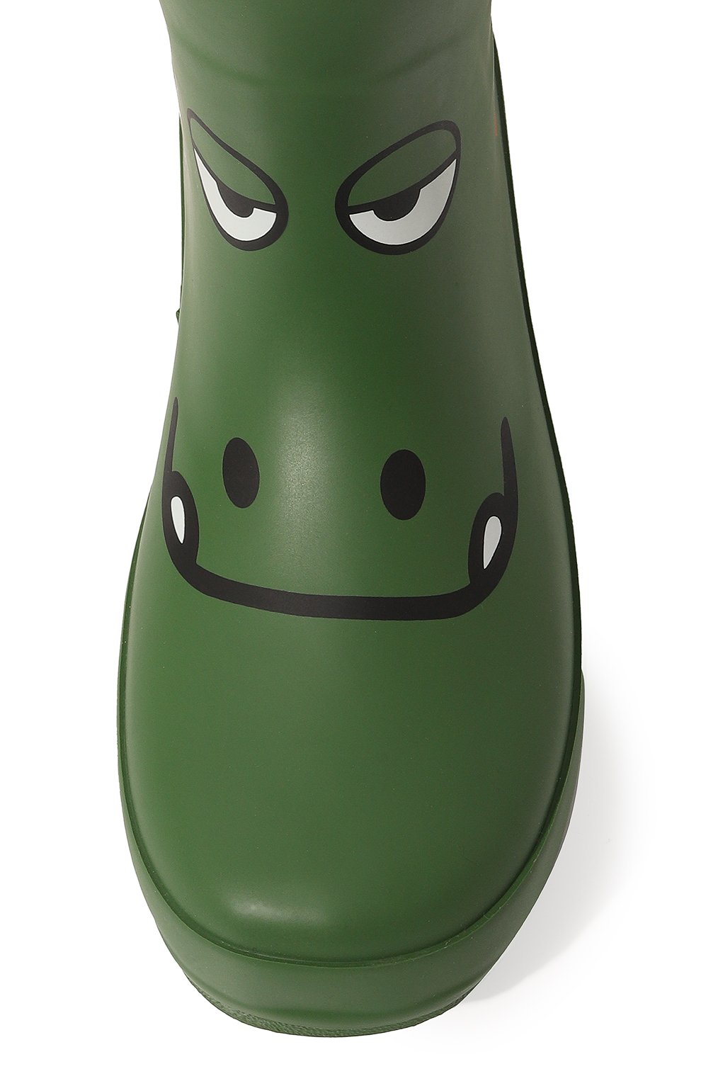 Детские резиновые сапоги STELLA MCCARTNEY зеленого цвета, арт. TS0P06 | Фото 4 (Материал внутренний: Текстиль; Материал внешний: Резина)