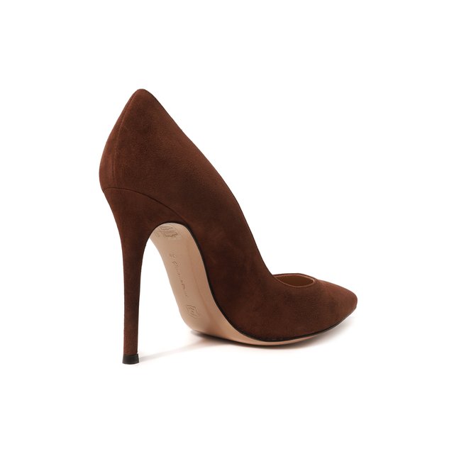 Замшевые туфли Gianvito 105 Gianvito Rossi  G28470.15RIC.CAMBR0W Фото 5