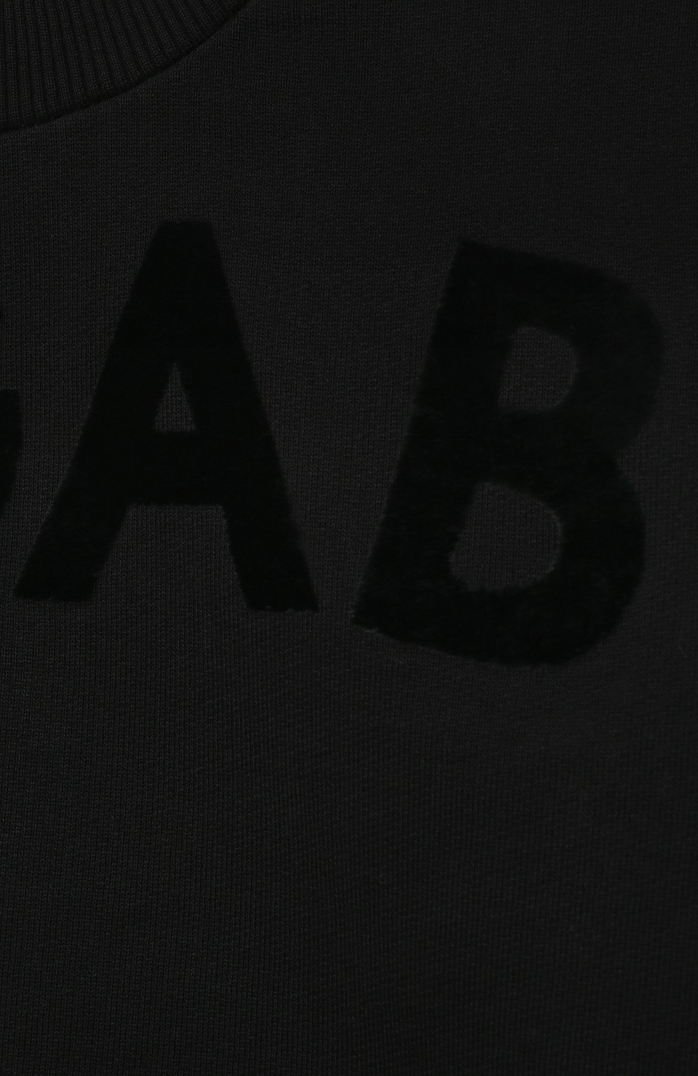 Детский хлопковый свитшот DOLCE & GABBANA черного цвета, арт. L4JWHZ/G7K2C/8-14 | Фото 3 (Рукава: Длинные; Материал сплава: Проставлено; Материал внешний: Хлопок; Драгоценные камни: Проставлено; Мальчики Кросс-КТ: Свитшот-одежда)