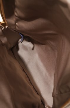 Женский рюкзак LORENA ANTONIAZZI кремвого цвета, арт. P23211B005A/9947 | Фото 5 (Материал сплава: Проставлено; Размер: mini; Материал: Текстиль; Драгоценные камни: Проставлено; Стили: Кэжуэл)