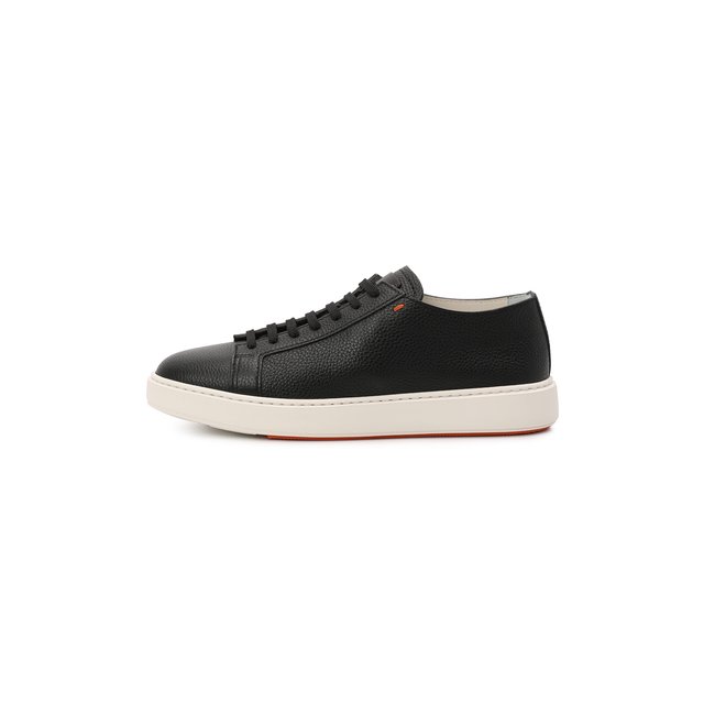 Кожаные кеды Santoni  MBCD21571BARCMMDN01 Фото 4