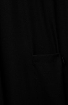 Детское платье из вискозы ALETTA черного цвета, арт. A210566-19/4A-8A | Фото 3 (Рукава: Длинные; Случай: Повседневный; Материал сплава: Проставлено; Материал внешний: Вискоза; Девочки Кросс-КТ: Платье-одежда; Драгоценные камни: Проставлено; Девочки-школьная форма: Платья; Ростовка одежда: 6 лет | 116 см, 7 лет | 122 см, 8 лет | 128 см)