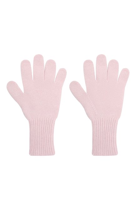 Детские кашемировые перчатки GIORGETTI CASHMERE розового цвета, арт. MB1699/14A | Фото 2 (Материал: Кашемир, Шерсть, Текстиль)